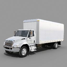 Navisrat International box truck